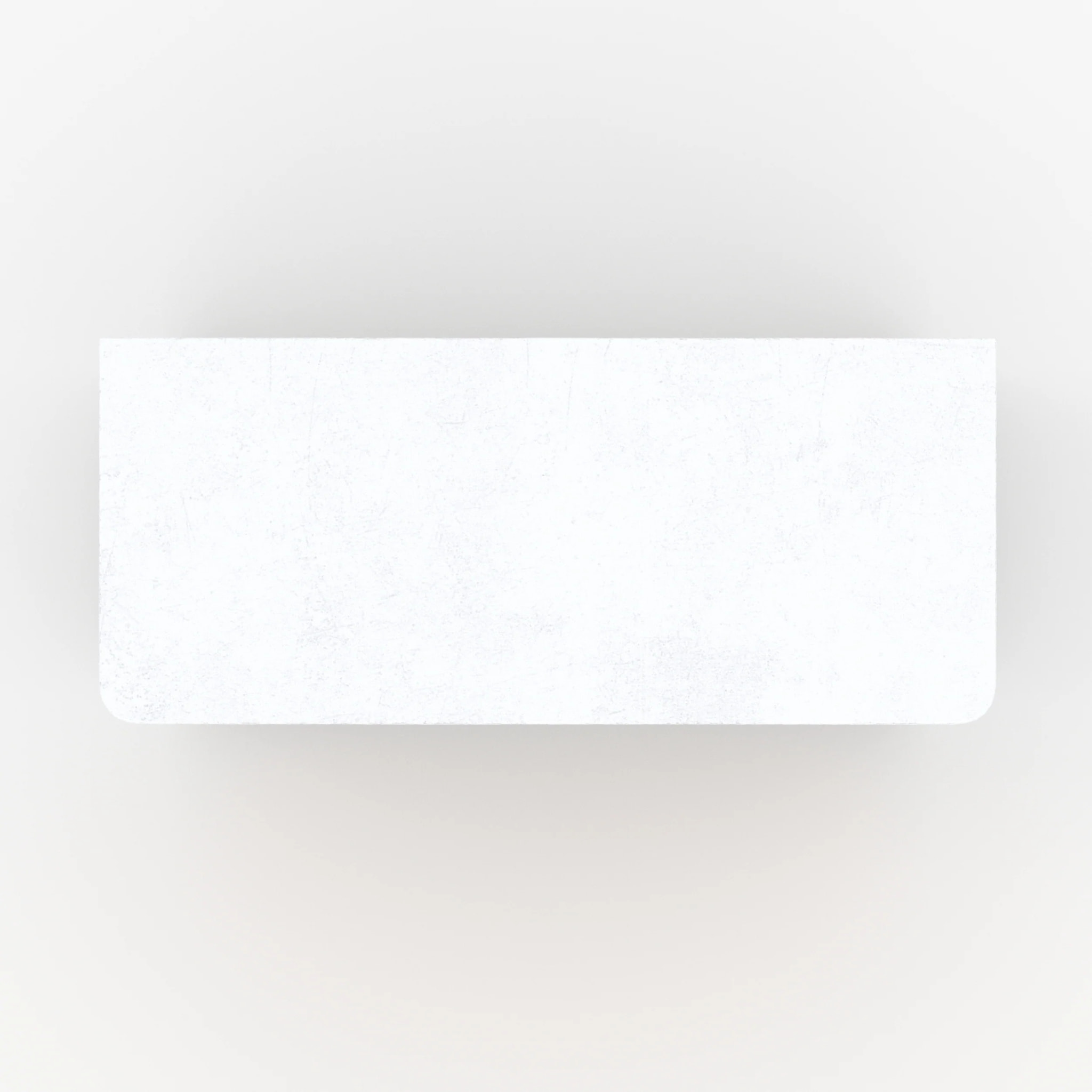 Petit buffet en béton blanc cassé et bois d'acacia - Tierra