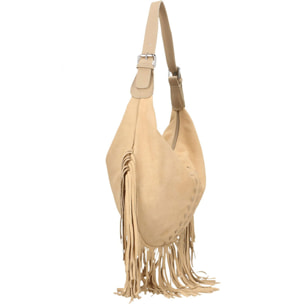 Borsa a spalla da Donna Patrizia in Vera Pelle Made in Italy 27x40x7 cm