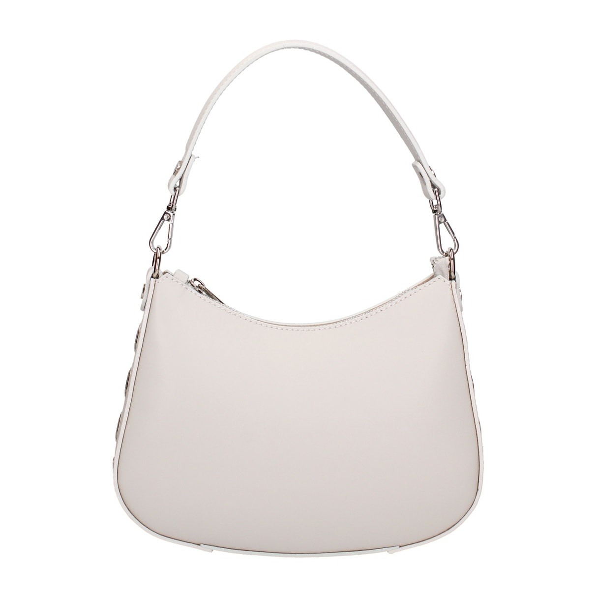 Borsa a spalla da donna - Modello False - 100% pelle ruga - 26.0 x 18.0 x 4.0 cm