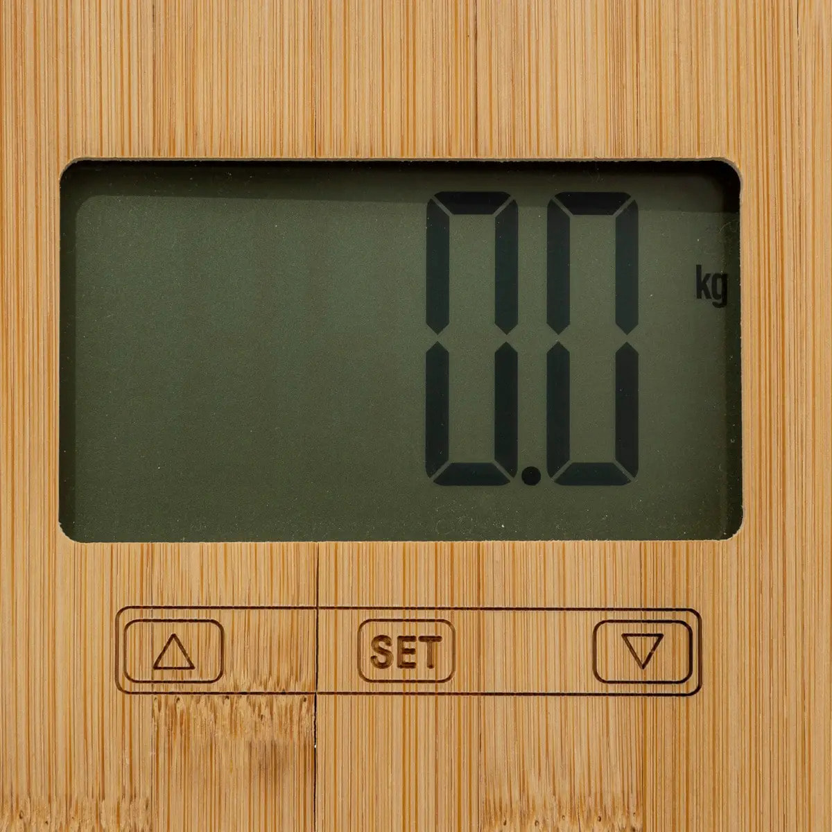 Balance pèse personne impédancemètre bambou