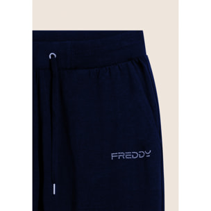 Pantaloni Sportivi Corsaro con Coulisse e Logo FREDDY