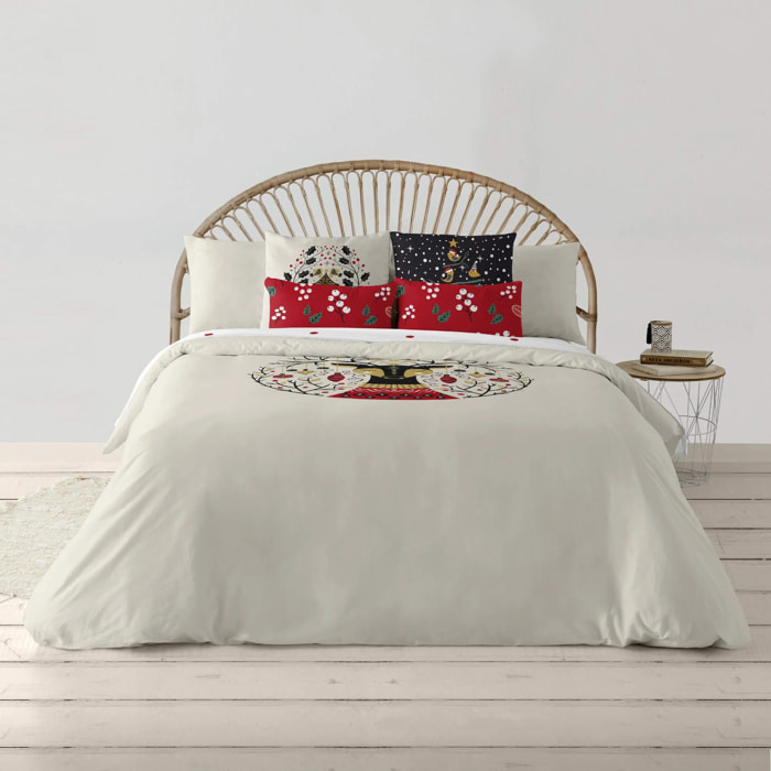 Housse de couette avec clics 100% coton Laponia 2