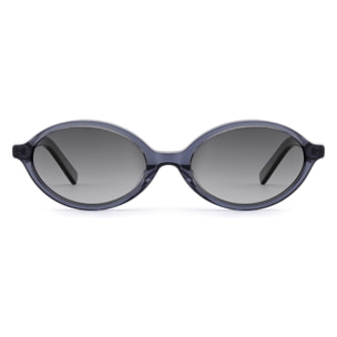 Gafas de sol OCEAN GRANDE PLACE - Negro brillante / Ahumada