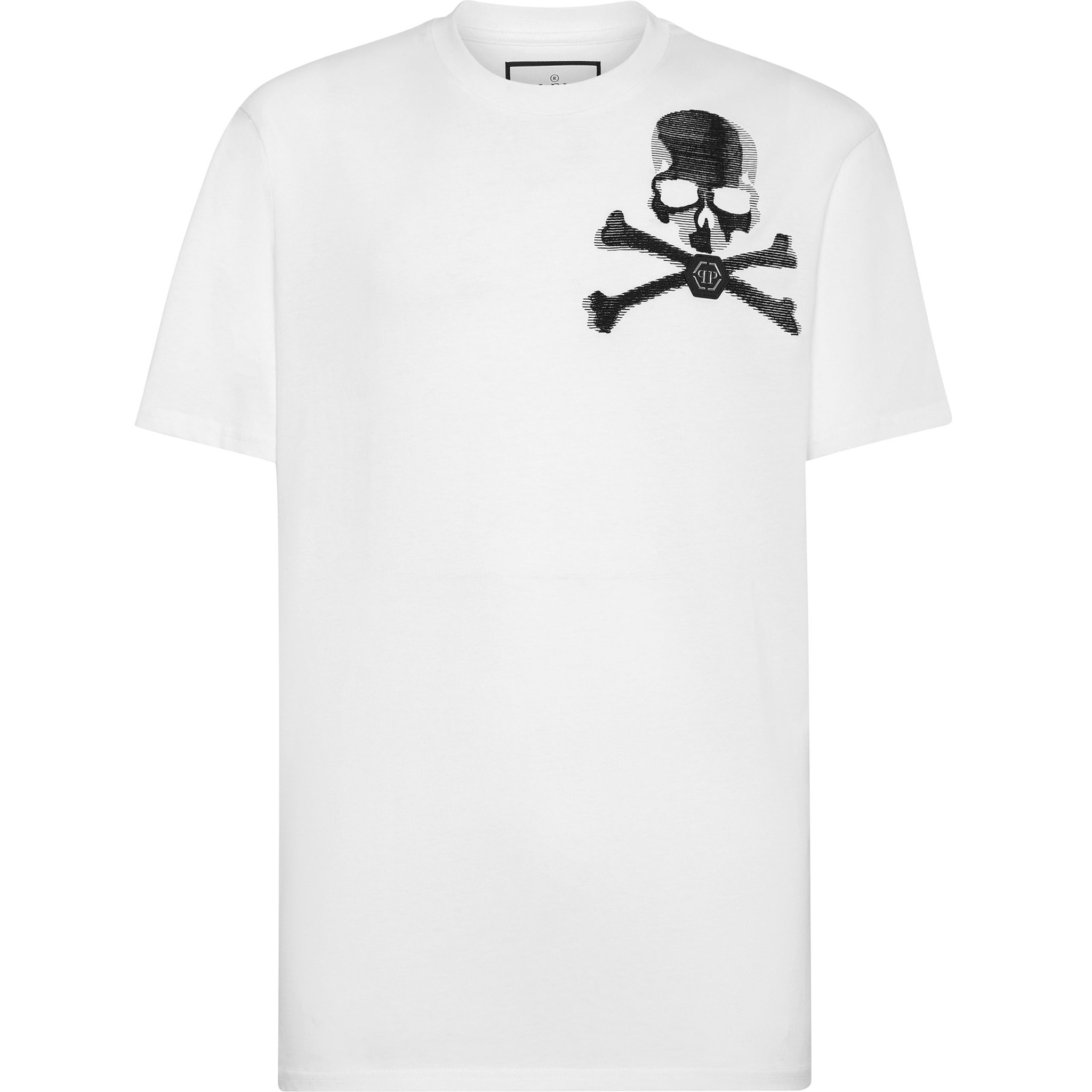 PHILIPP PLEIN T-Shirt Round Neck SKULL&BONES