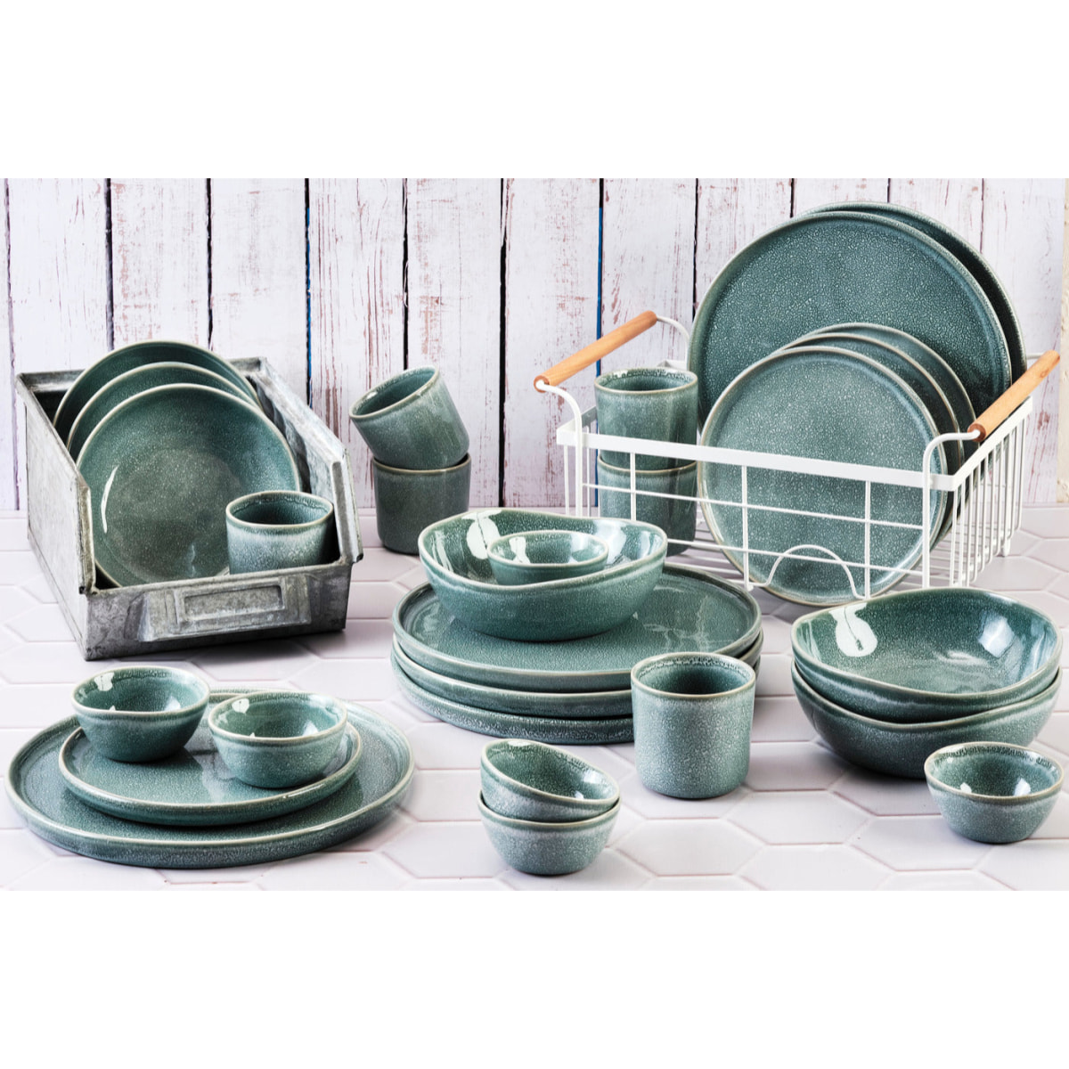 Service Complet MAGMA - 30 pièces - Cobalt