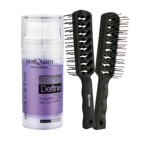Kit lissant et brillant - 100 ml + brosse yahari