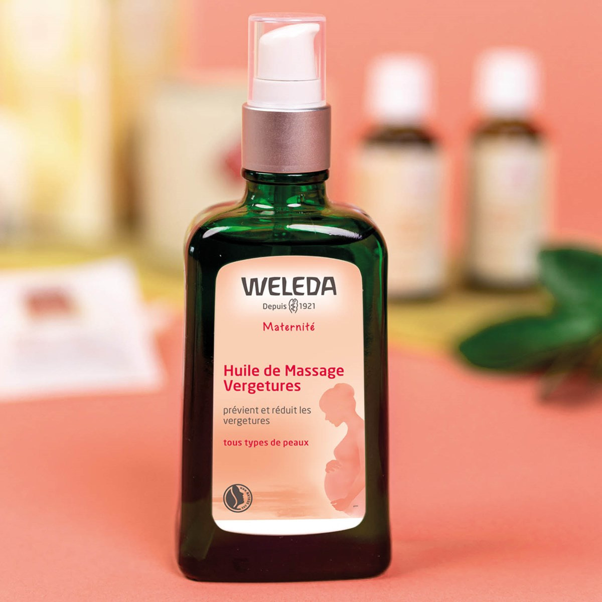 WELEDA - Huile de Massage Vergetures - 100 ml