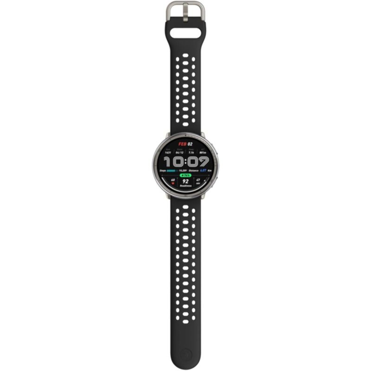Montre sport AMAZFIT Active 2 Round Black Sport Silicone