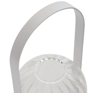 Lanterne Fleur de rose H20cm