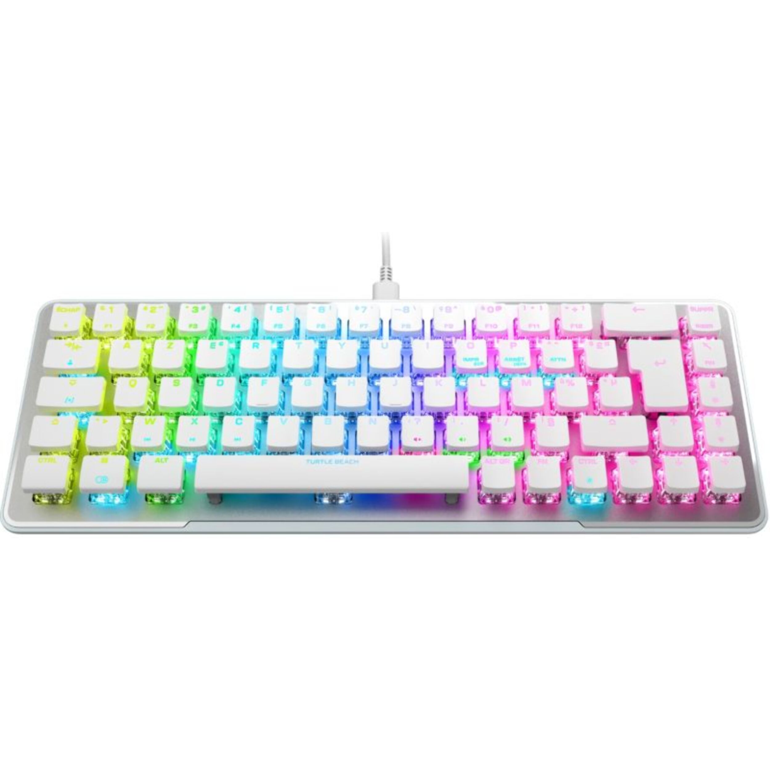 Clavier gamer TURTLE BEACH Vulcan II Mini Blanc Linear FR