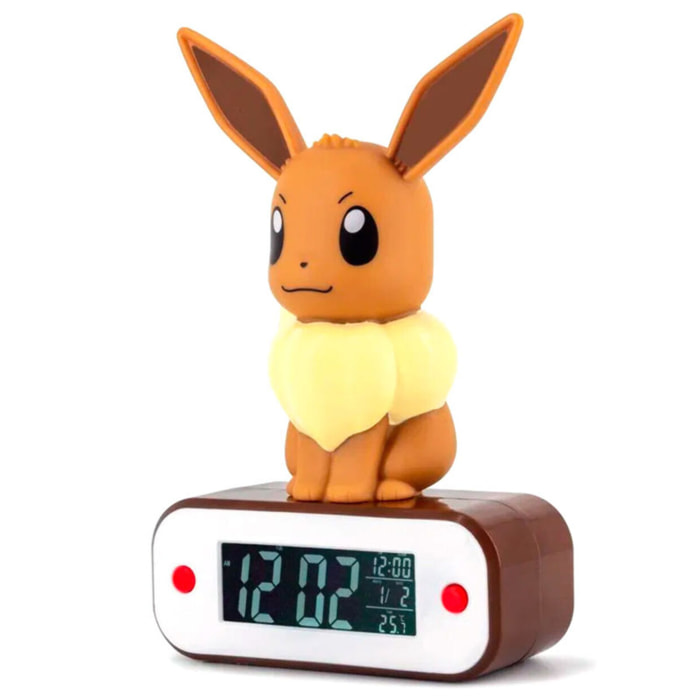 Pokemon Figura Sveglia Eevee Lampada 18 cm Teknofun