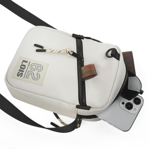 Bandolera Hombre Vegana Lois Cedar Crudo