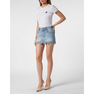 PHILIPP PLEIN Mini Skirt HEART