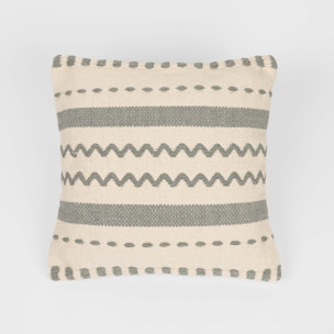 Cojín cuadrante algodón Leito 45x45 - funda + relleno