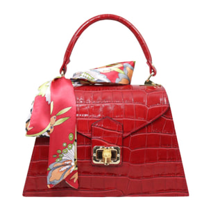 Bolso de Mano Cheval Firenze Meridiana Rojo