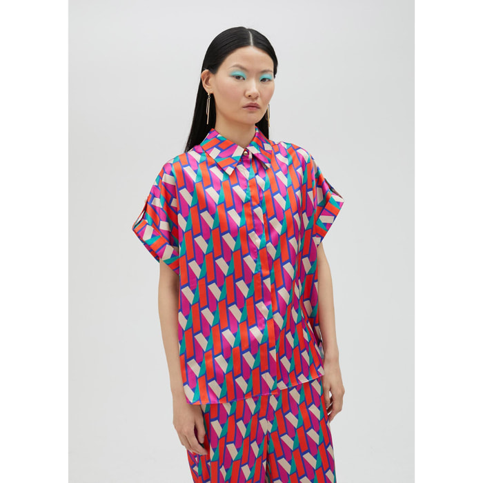 Camicia stampa loghi