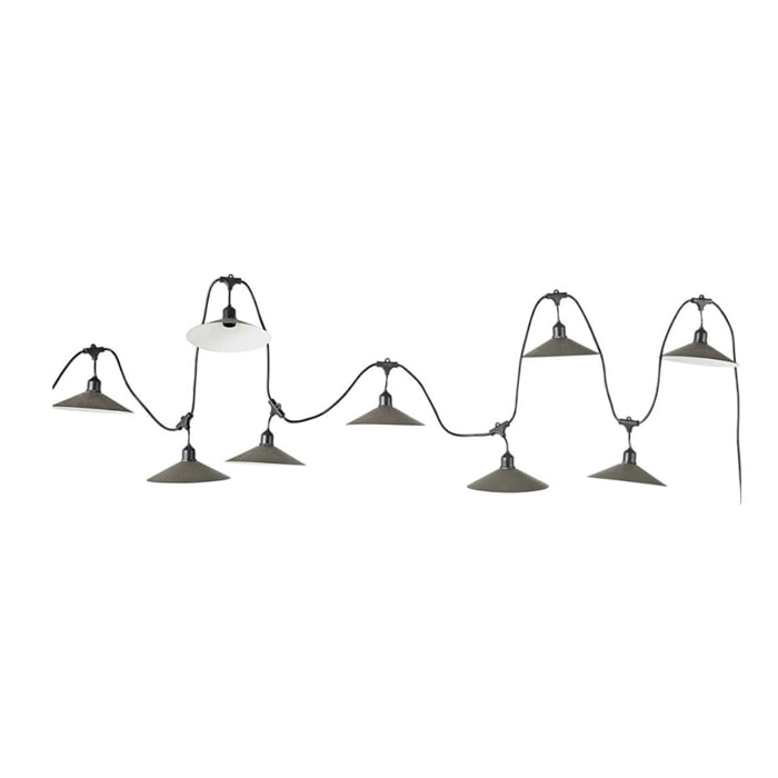 Guirlande connectable VINTY 10xE27 6M