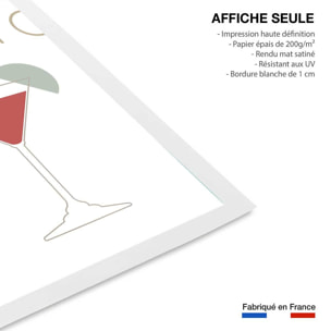 Affiche  pause cosmo Affiche seule