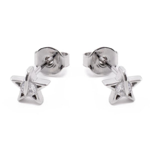 Pendientes Lux by Lux acabados plata