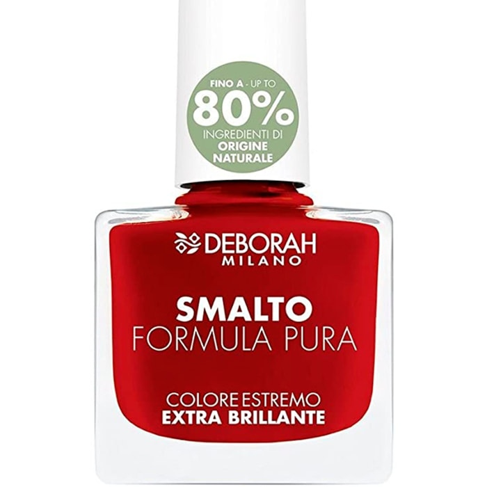 DEBORAH - Smalto Formula Pura - Donna - 8.5 ML - 13 Classic Red