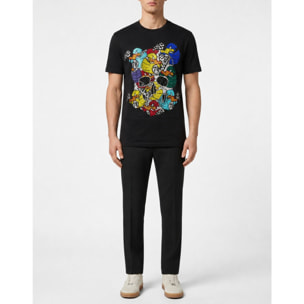 PHILIPP PLEIN Camiseta de cuello redondo y manga corta
