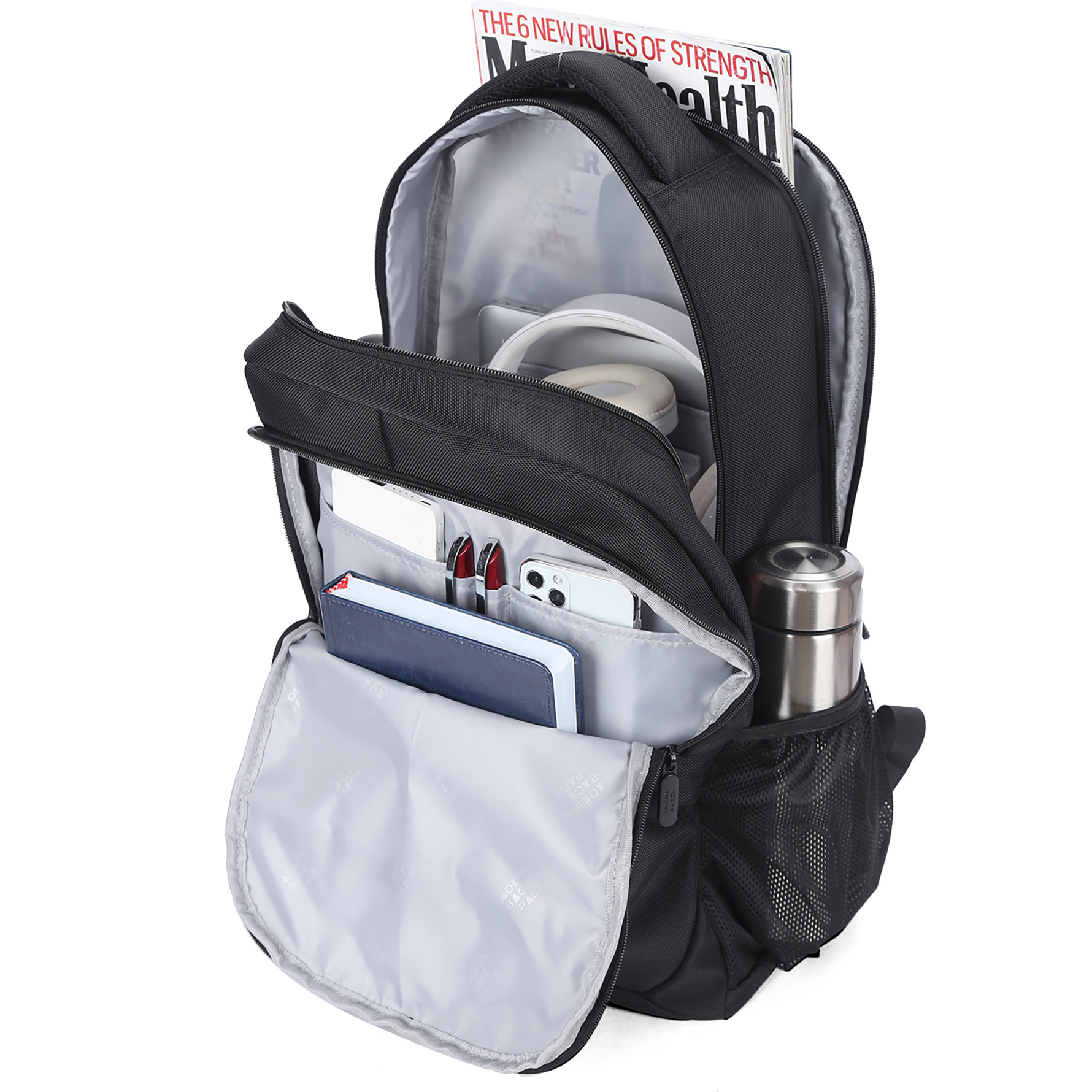 Zaino  da uomo Textile Polyester 34x49x18 cm