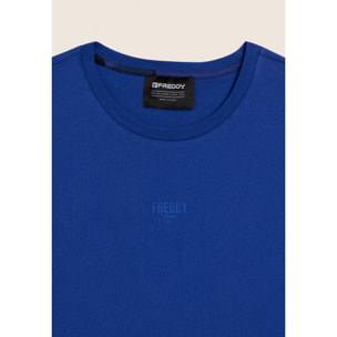 T-shirt Basic con Stampa Freddy Training