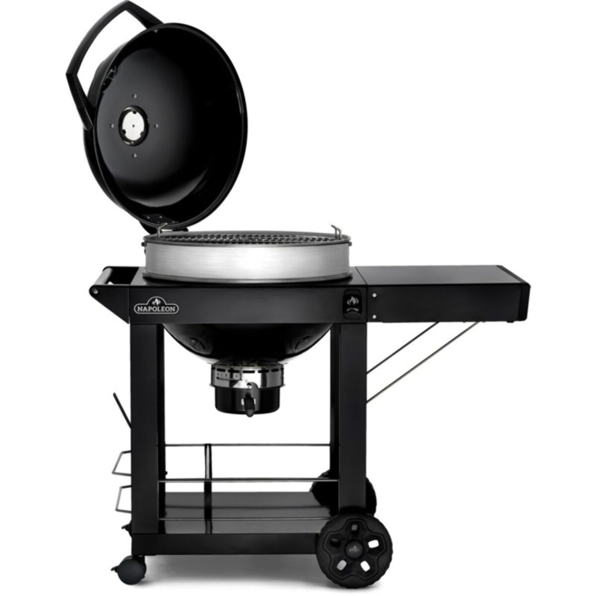 Barbecue charbon NAPOLEON Kettle PRO noir sur chariot 57cm