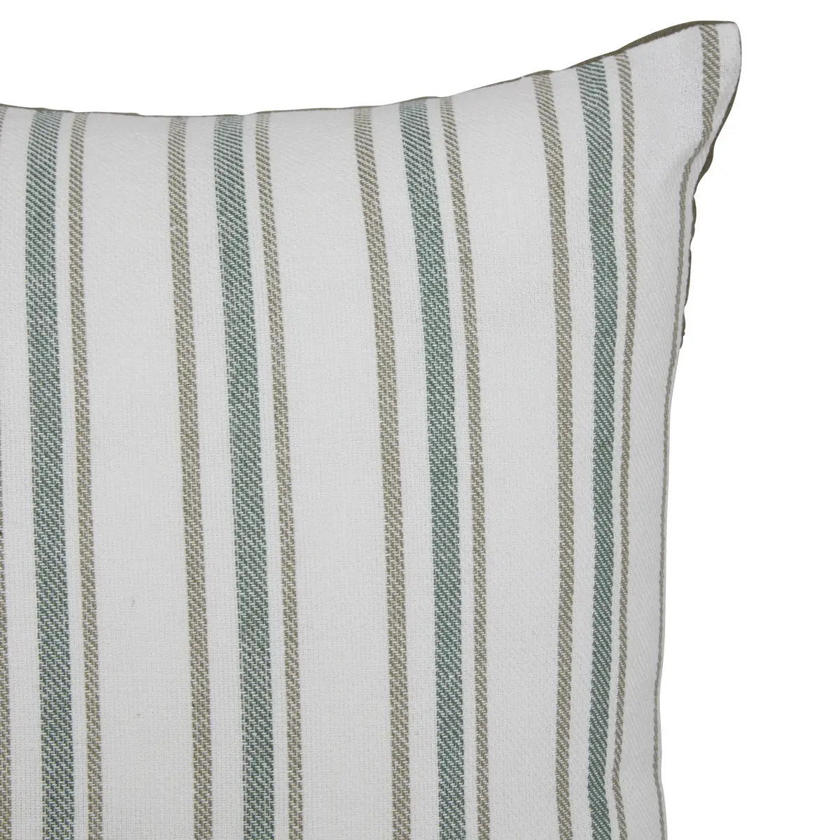 Coussin Groove 40x40cm rayé vert