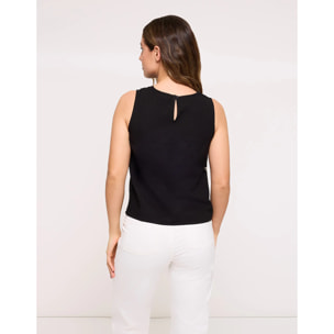 Blusa Tirantes Negro - Tolmore