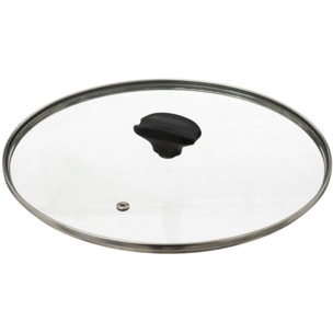 Couvercle universel FIVE en verre 28cm