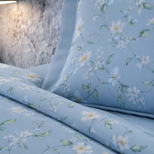 COTTON CLUB Completo Letto Elda in Percalle