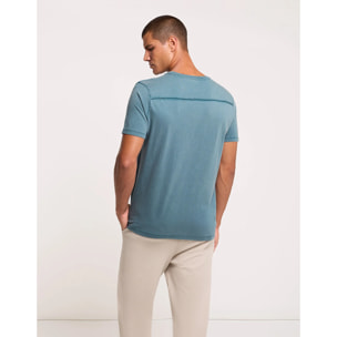 Camiseta Manga Corta Turquesa - Nurea