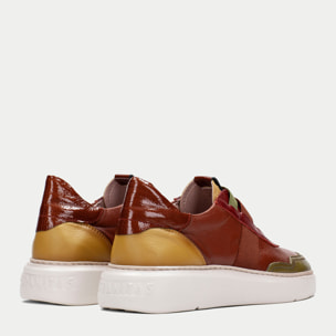 Deportivo Oceania Cuero mostaza oliva 3,5 cm