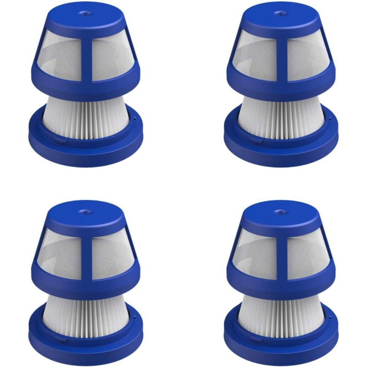 Filtre EUFY Rechange lavable x4 protection aspirateur main HomeVac H11