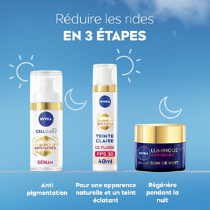 Nivea - CC fluide teinte Clair FPS30 Luminous 40ml