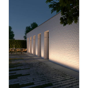 LEDS C4 Convertt Surface | Sistema Lineal Exterior | Para iluminar hacia arriba | Luz LED blanco cálido 3000K | Aluminio Anodizado