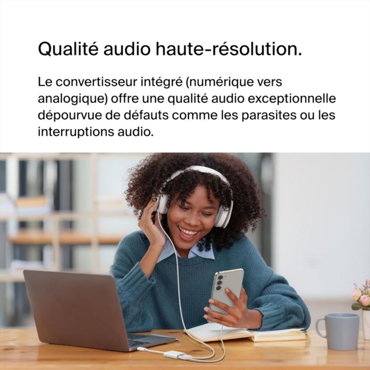 Adaptateur USB BELKIN USB-C vers USB-C x2