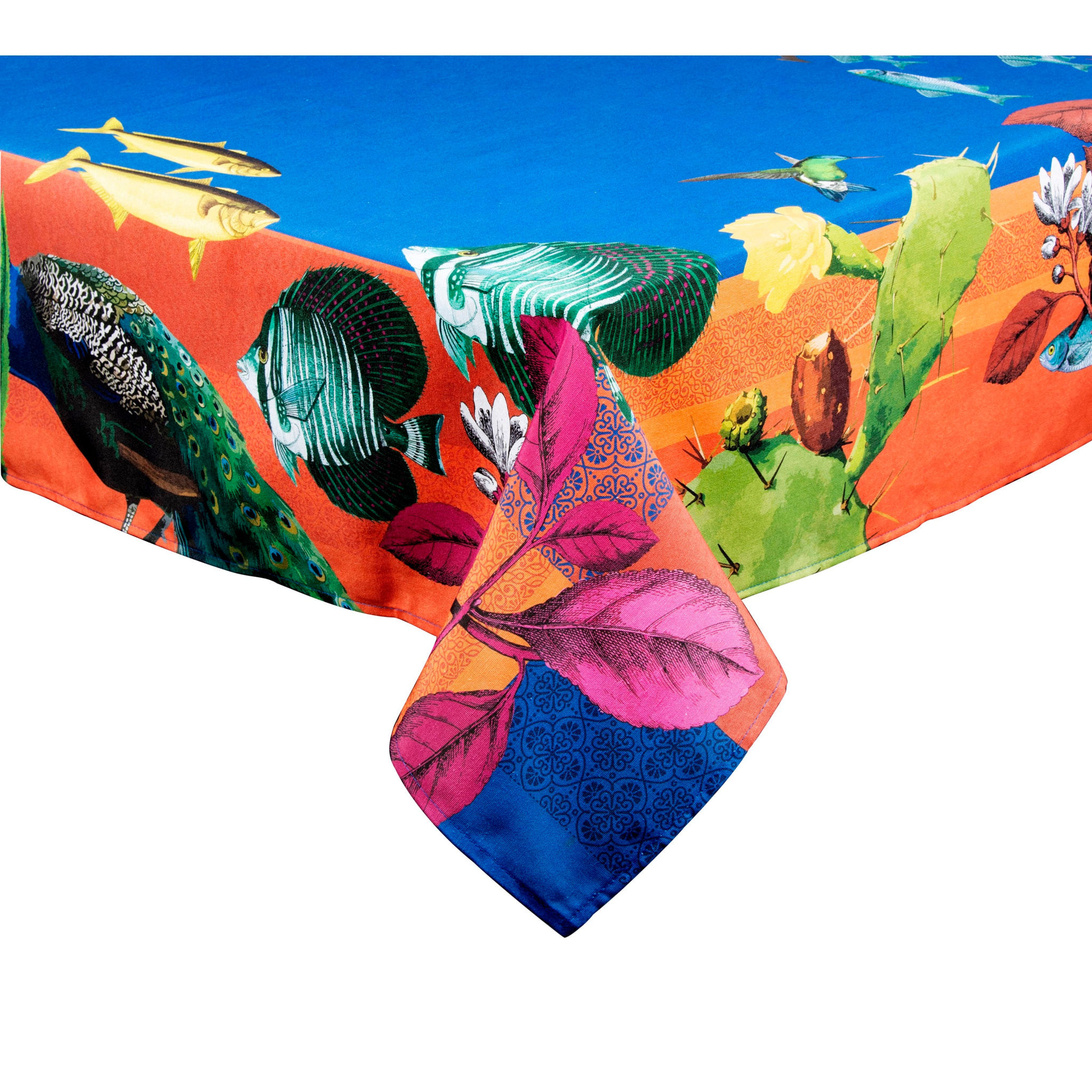 Tovaglia 140x180 Excelsa – Rhapsody, Cotone Multicolore