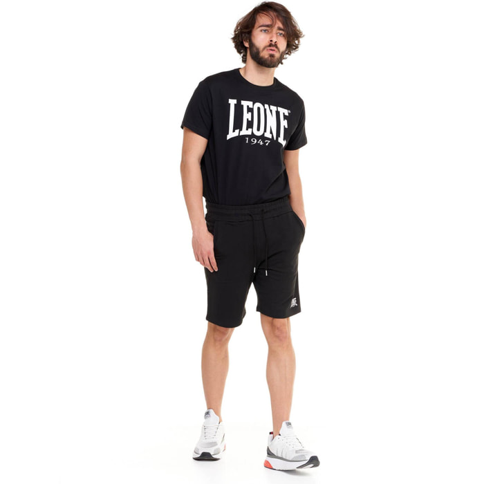 Pantaloncini in cotone da uomo Leone Basic