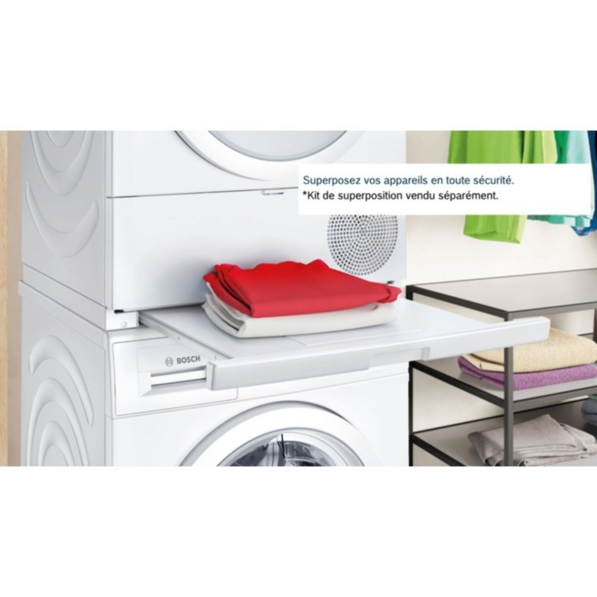 Sèche linge pompe à chaleur BOSCH WTH8520BFR