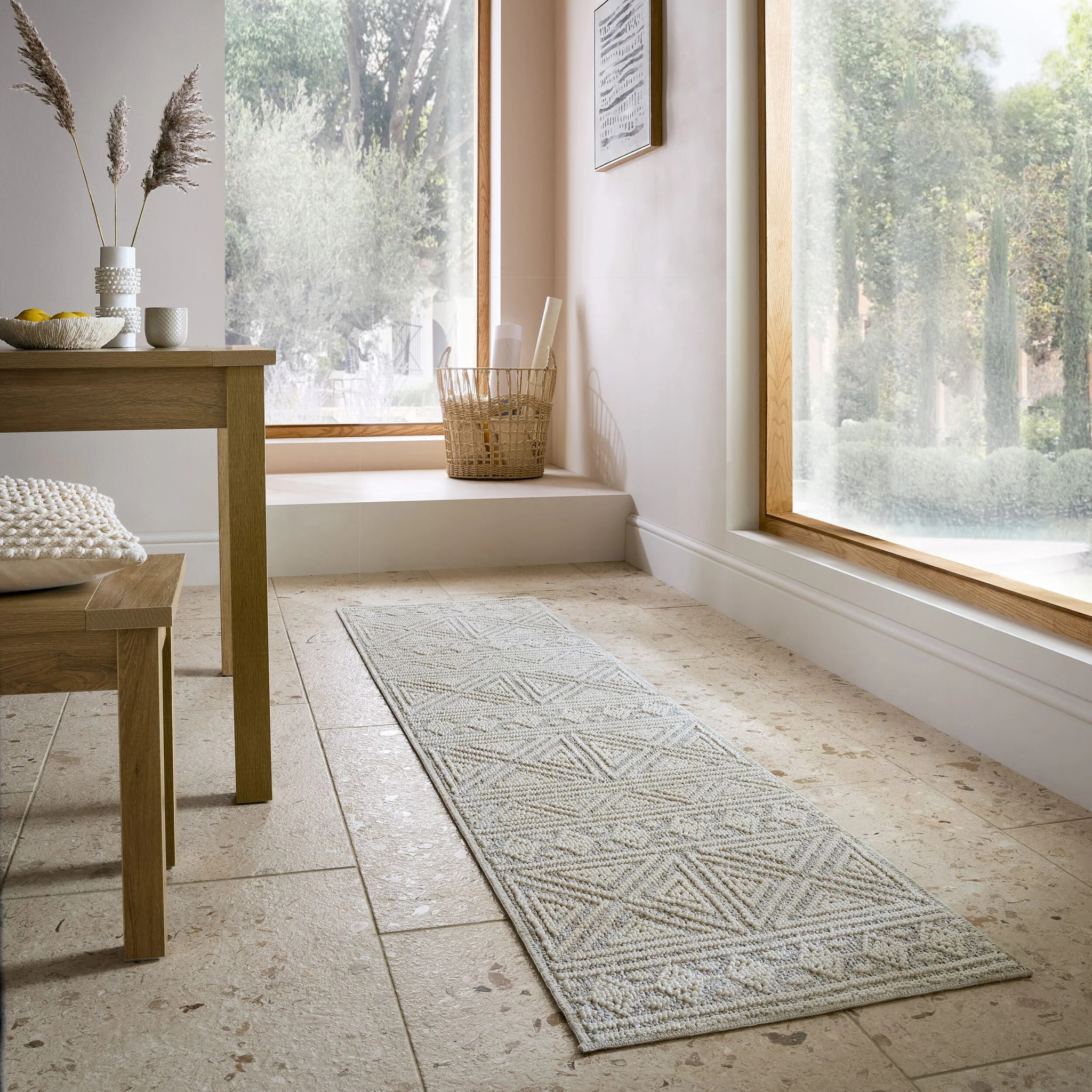Tapis lavable de couloir LUCIA