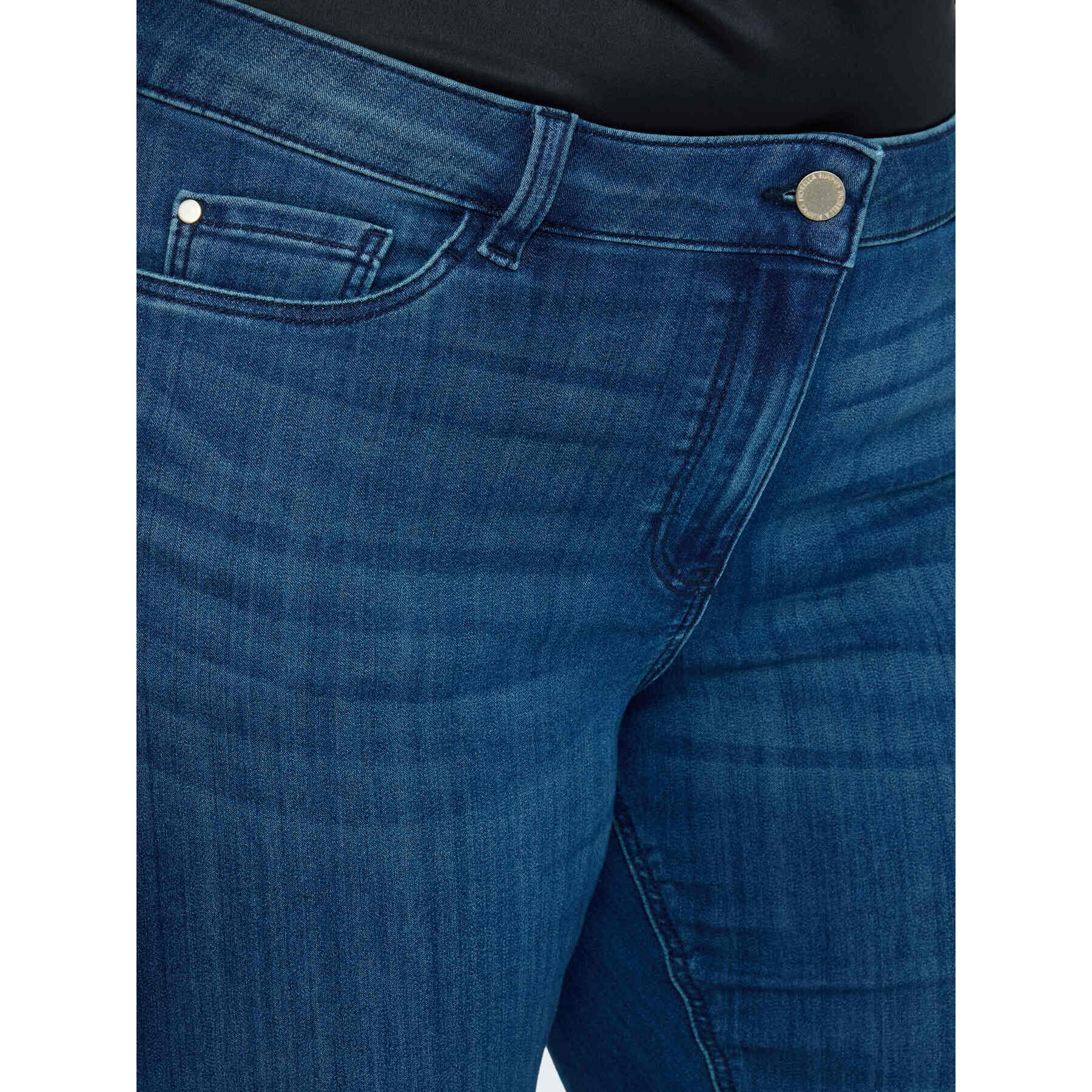 Fiorella Rubino - Jeans Skinny lavado azul efecto washed - Azul