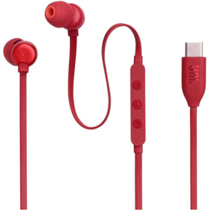 Ecouteurs JBL Tune 310 C Rouge