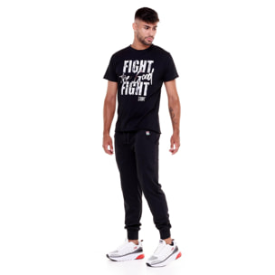 T-shirt da uomo stampa 'The good fight' Sporty