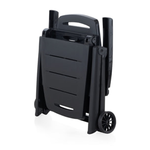 Tumbona de jardín antibes antracita