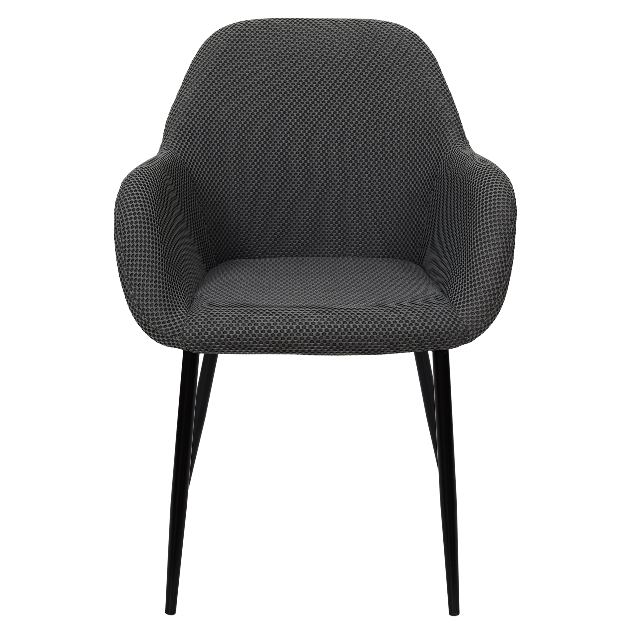 Fauteuil Atome Gris - Lot De 2