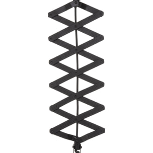 Lámpara colgante de metal lahti negro