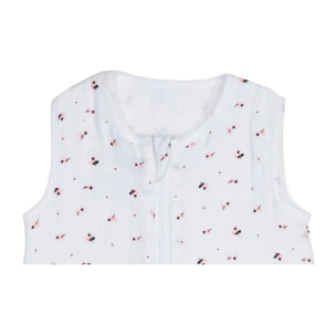 Gigoteuse 6 mois en coton bio blanc