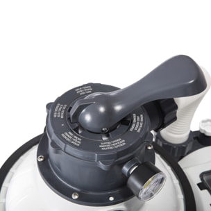 Intex Pompa Filtro a Sabbia Krystal Clear, Flusso Acqua 3500 L/h